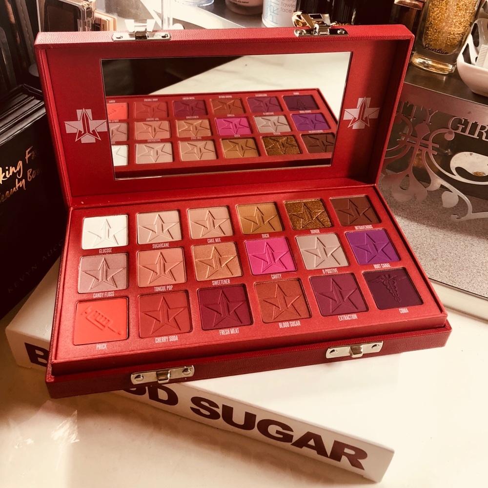 SOLD! Jeffree Star Blood Sugar Palette
